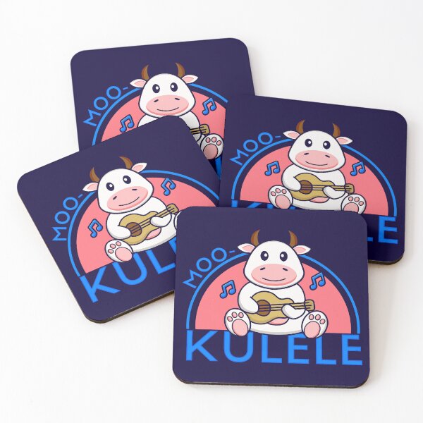 Item preview, Moo-Kulele Funny Cow designed and sold by ChelleCreate.