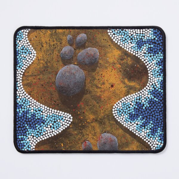 Item preview, Authentic Aboriginal Art - Flooding the Land designed and sold by HogarthArts.