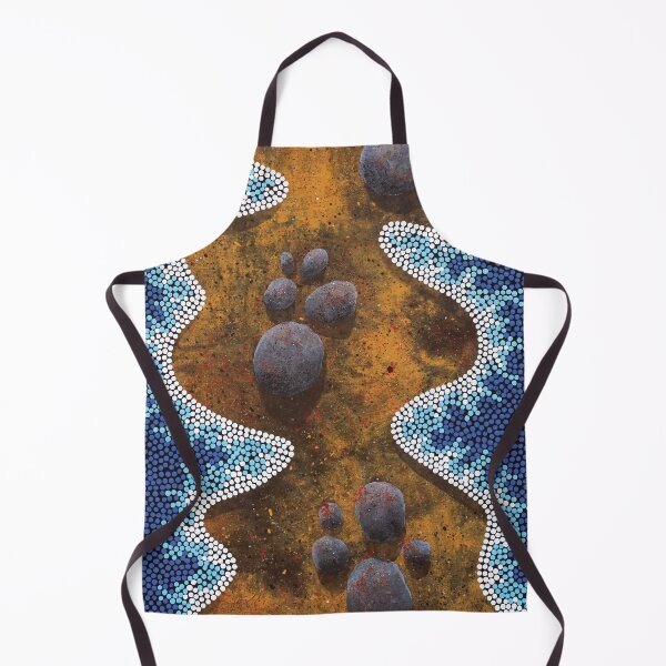 Item preview, Authentic Aboriginal Art - Flooding the Land designed and sold by HogarthArts.