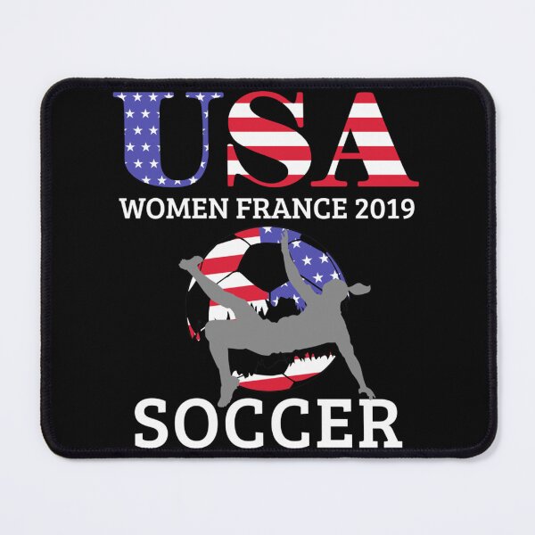 Item preview, Women Soccer Usa Team Shirt France 2019 World Tournament Essential T-Shirt designed and sold by marshacryjsy7.