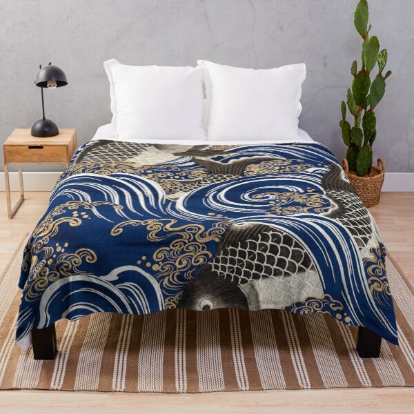 Item preview, Carp in the Waves designed and sold by CriticalC404.