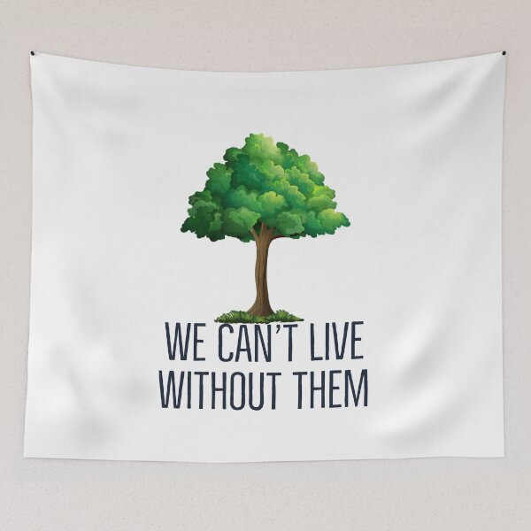 Item preview, Environment Advocacy We Can't Live Without Them! Designs for activists and nature lovers designed and sold by IndranyxDesigns.