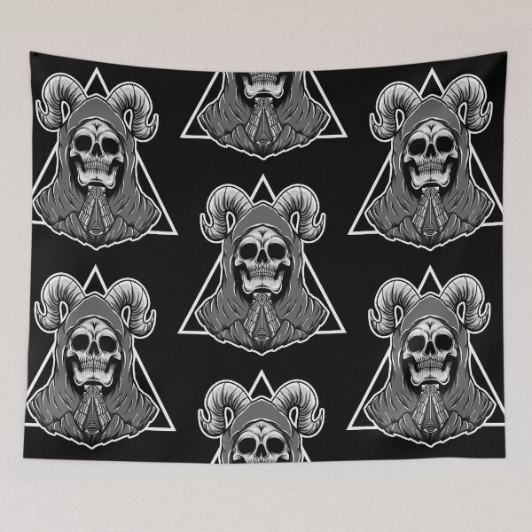Item preview, Demonic skeleton occult  designed and sold by Disturbed-Mind.