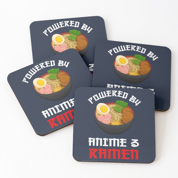 Item preview, Powered By Anime And Ramen designed and sold by cutieotter.