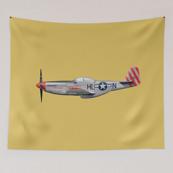 Item preview, P-51D Mustang "Flying Dutchman" - Kaas Yellow designed and sold by boltjesdesign.