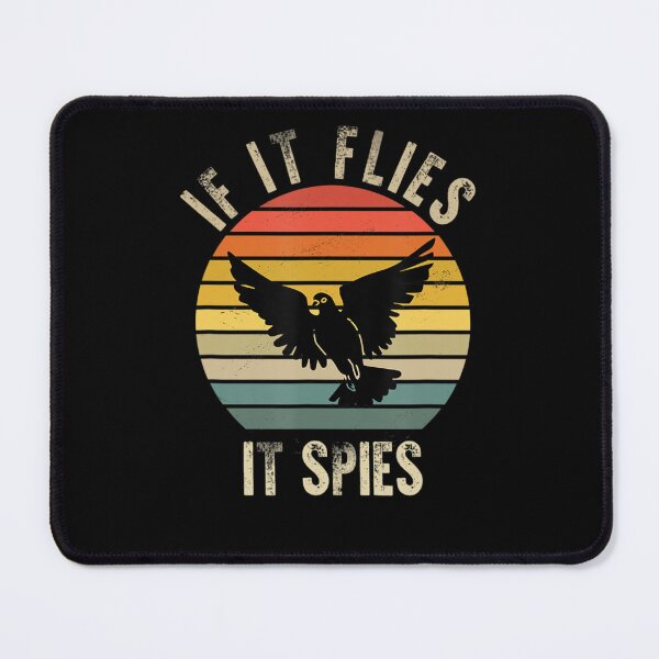 Item preview, If It Flies It Spies Bird Real Pigeon designed and sold by Sturgill Ornelas.
