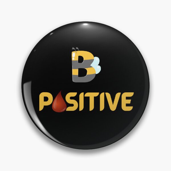 Item preview, B Positive-Black Background  designed and sold by Trendi61.
