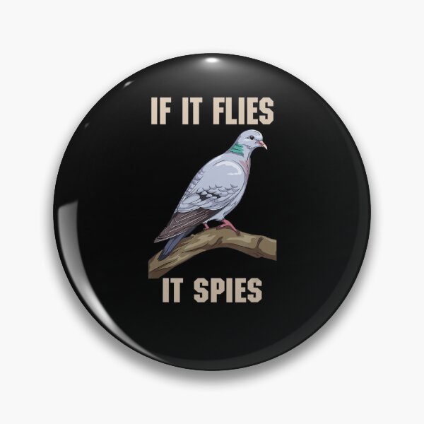 Item preview, If It Flies It Spies Birds Are Not Real Dove Camera designed and sold by Sturgill Ornelas.