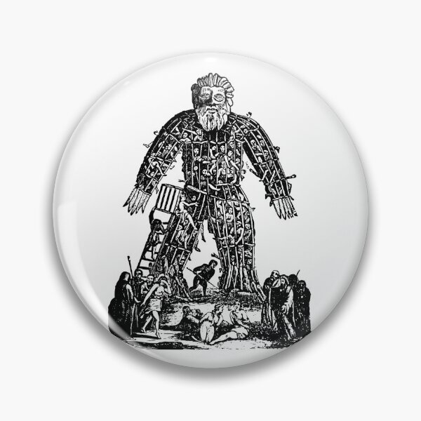 Item preview, Wicker Man Vintage Illustration  designed and sold by Texterns.
