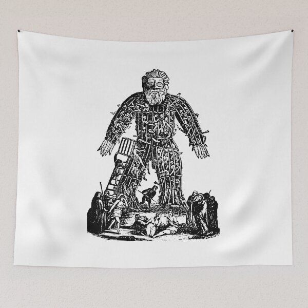 Item preview, Wicker Man Vintage Illustration  designed and sold by Texterns.
