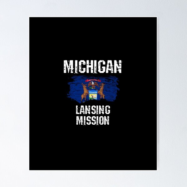 Item preview, Michigan Lansing Mission - Gift for LDS Missionaries designed and sold by brizodesign.