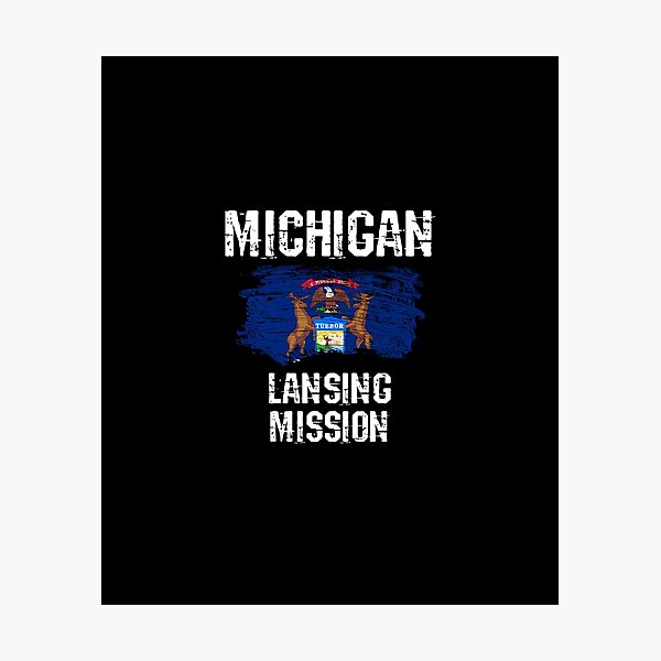 Item preview, Michigan Lansing Mission - Gift for LDS Missionaries designed and sold by brizodesign.