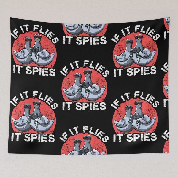 Item preview, If It Flies It Spies Birds Arent Real Conspiracy Theory designed and sold by Sturgill Ornelas.