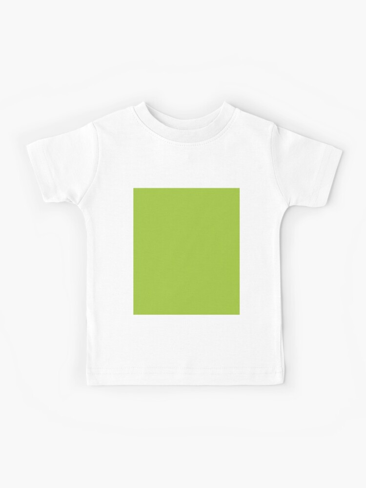 plain green childrens t shirt