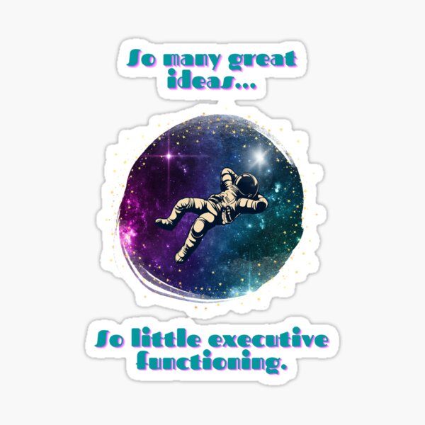 Executive Functioning Space Sticker