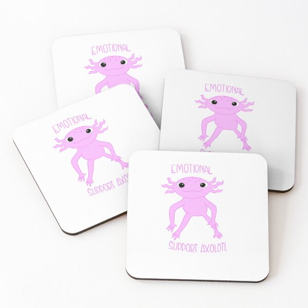 Item preview, Emotional support axolotl designed and sold by HD-Arts.