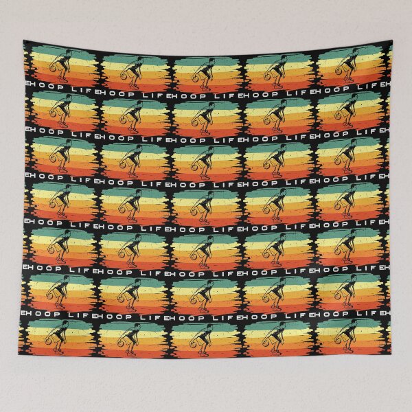 Item preview, Basketball Hoop Life Retro Colorful designed and sold by HamzaStore15.