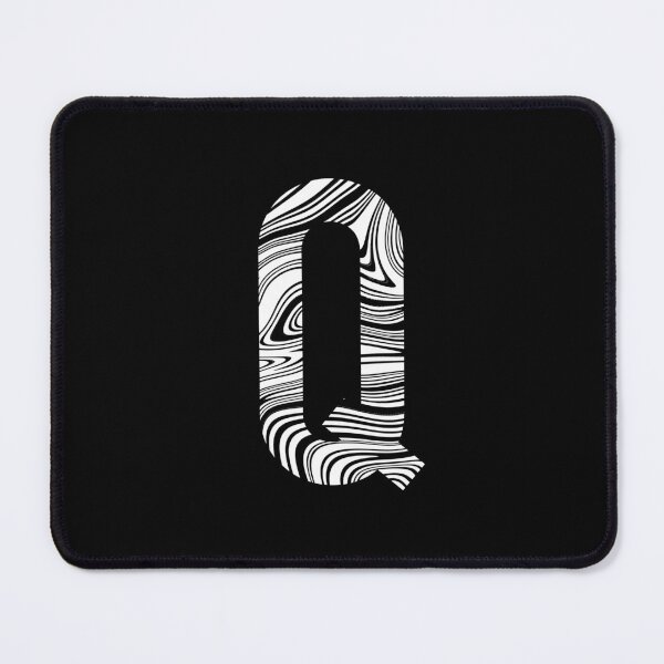 Item preview, Marbled Letter Q designed and sold by PathfinderCP.
