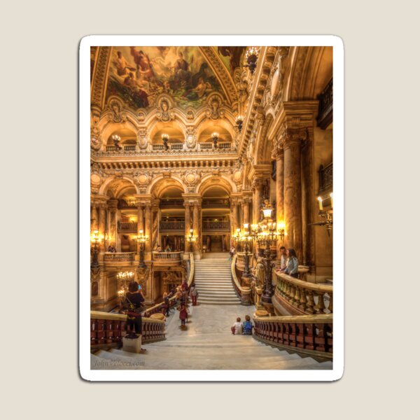 Opera House, Paris 4 Magnet
