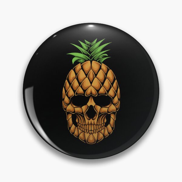 Item preview, Pineapple skull designed and sold by Disturbed-Mind.