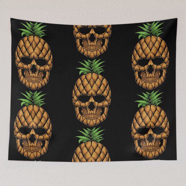Item preview, Pineapple skull designed and sold by Disturbed-Mind.