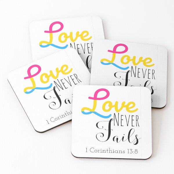 Item preview, Love never fails LGBTQ 5 designed and sold by KCAbdelnour.
