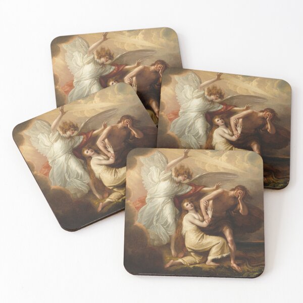 Item preview, The Expulsion of Adam and Eve from Paradise | Benjamin West | 1791 Biblical Art designed and sold by CJET.