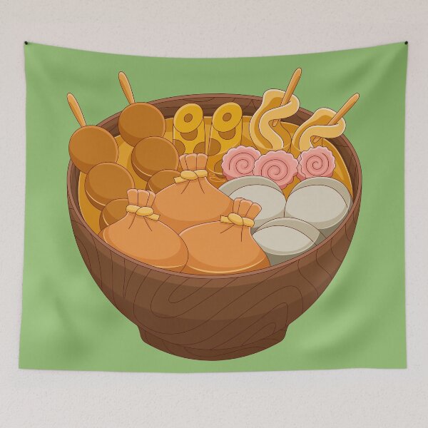 Item preview, Oden Japanese cuisine designed and sold by cutieotter.