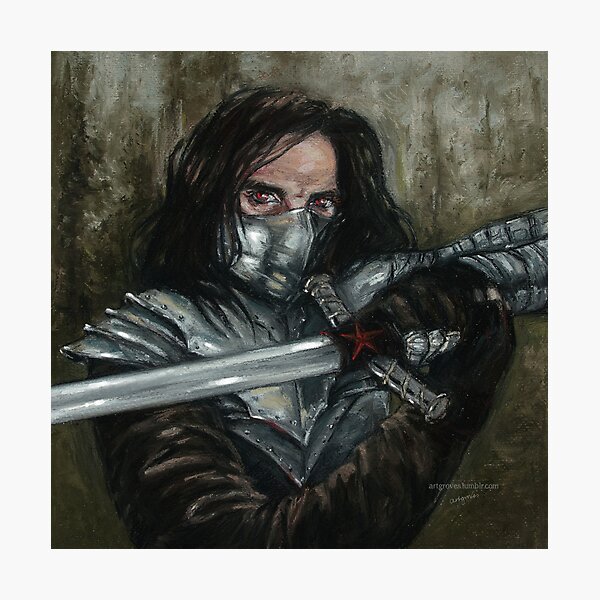 Winter Knight Photographic Print