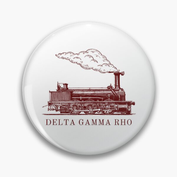 Item preview, Harding Delta Gamma Rho Train Sticker designed and sold by larajharper.