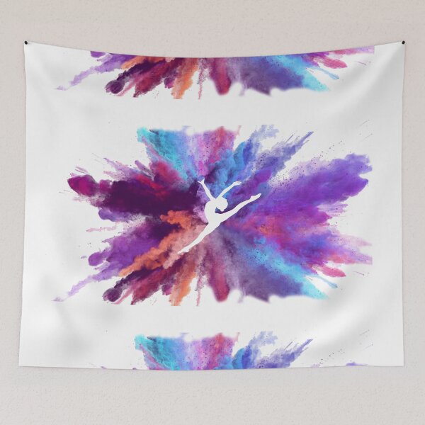 Item preview, Gymnast Rainbow Explosion designed and sold by Flexiblepeople.