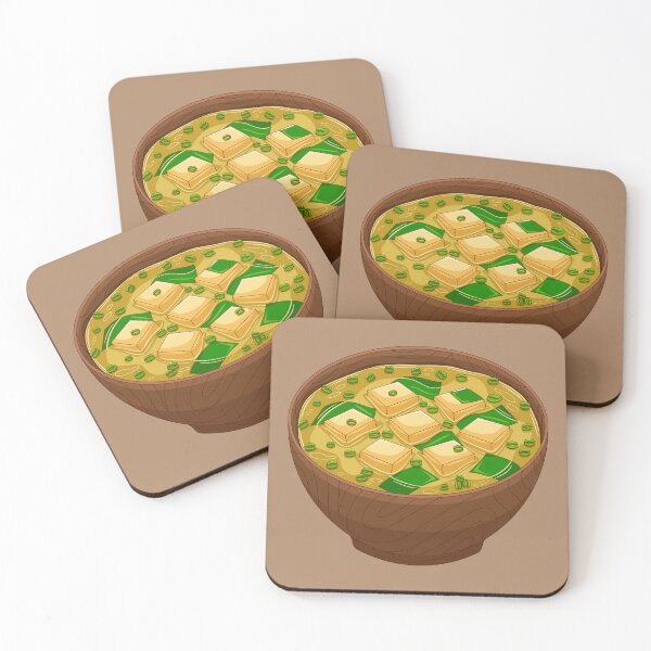 Item preview, Miso Soup Japanese Dish designed and sold by cutieotter.