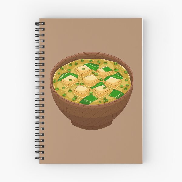 Item preview, Miso Soup Japanese Dish designed and sold by cutieotter.