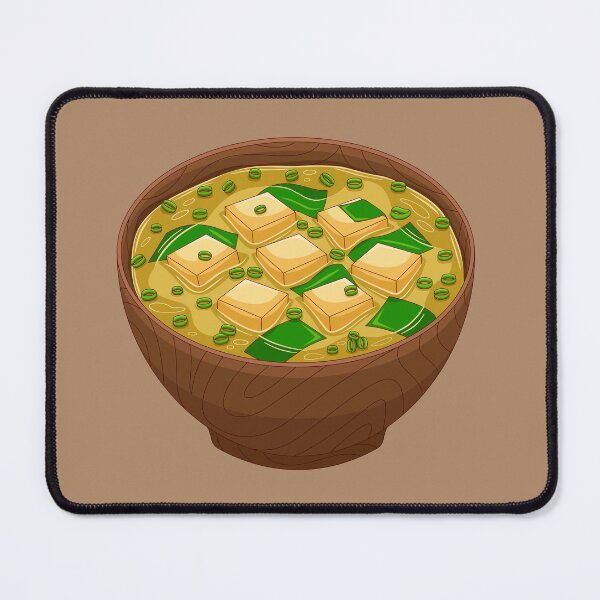 Item preview, Miso Soup Japanese Dish designed and sold by cutieotter.