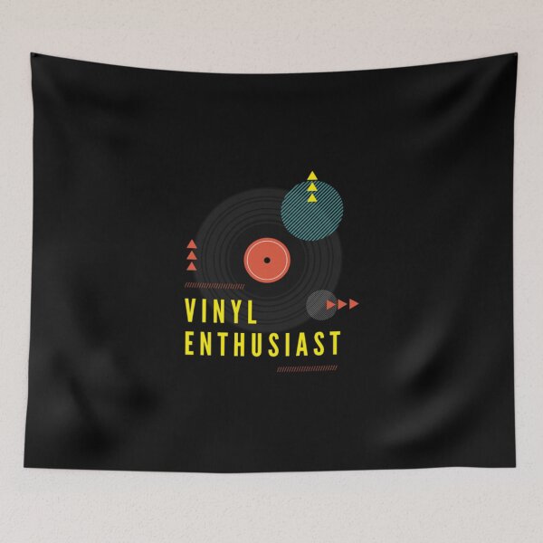 Item preview, Blue Retro Vinyl Collection Classic T-Shirt designed and sold by gloria1os.