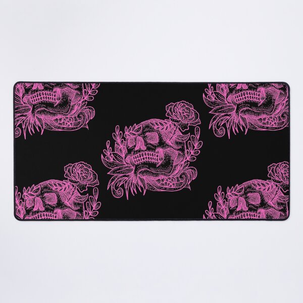 Item preview, Pink skull and Roses  designed and sold by Disturbed-Mind.