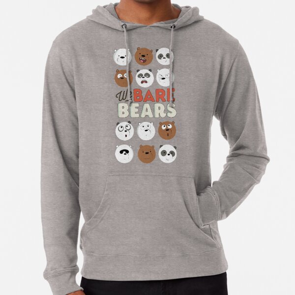 We Bare Bears Sudadera ligera con capucha