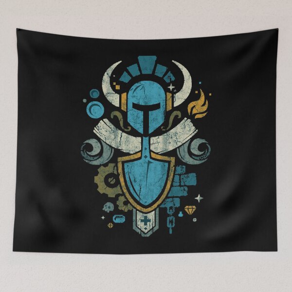 Item preview, Shovel Knight Shovelry Emblem Crest   designed and sold by AmelBrandenbur.