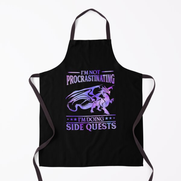 Item preview, I'm Not Procrastinating I'm Doing Side Quests Dragons Master designed and sold by Sturgill Ornelas.