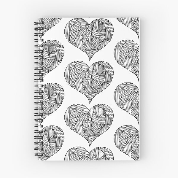 Item preview, Heart shape- line pattern designed and sold by Wendy Steinberg Artist.