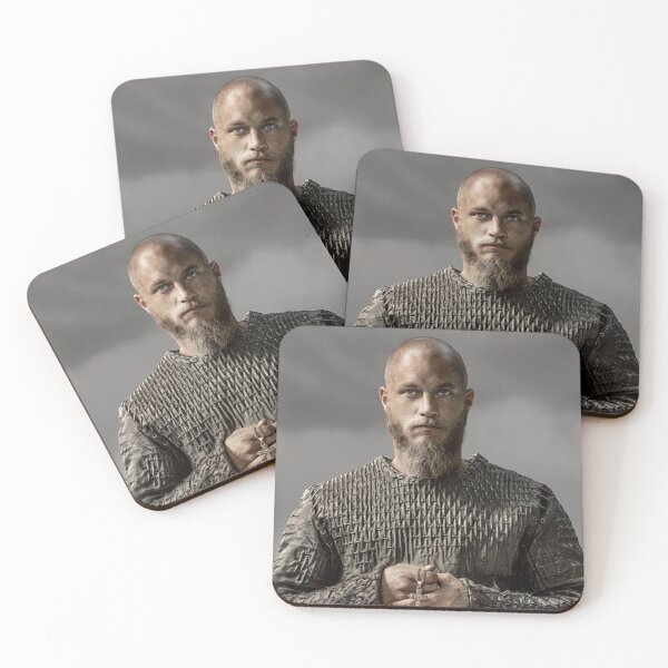 Ragnar Lothbrok Coasters (Set of 4)