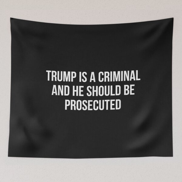 Item preview, Trump Is A Criminal And Should Be Prosecuted - T-Shirt designed and sold by Francois-Lemann.