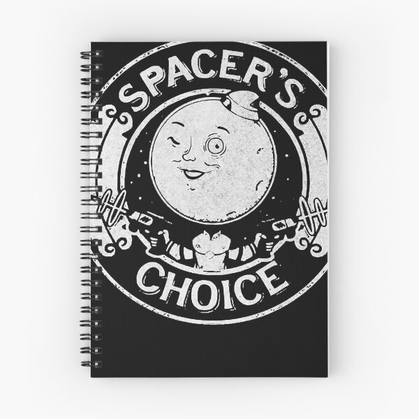 Item preview, Spacer's Choice Distressed White Logo  The Outer Worlds Logo  designed and sold by AmandaDilbec1.