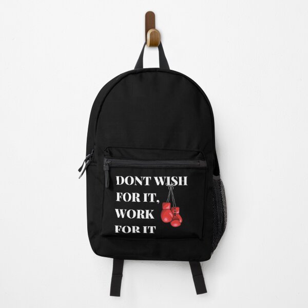 Item preview, Don't wish for it, work for it designed and sold by Pea Fitness.