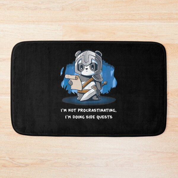 Item preview, I'm Not Procrastinating I'm Doing Side Quests Panda designed and sold by Sturgill Ornelas.