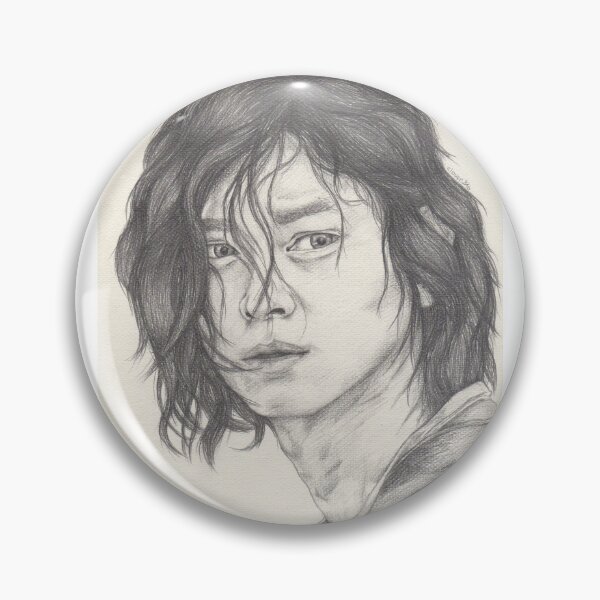 Item preview, Gang Dong Won, Vanishing Time. designed and sold by AilurusDraws.
