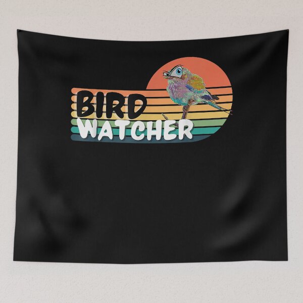 Item preview, Retro Bird Watcher Bird Watching  designed and sold by DaineDimani.