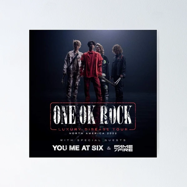 One OK Rock Luxury Disease 2022 Tour Album Concert
