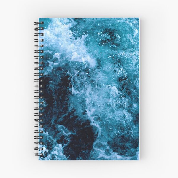 Item preview, dark stormy ocean pattern, Dark Blue Ocean designed and sold by sama-stylish.