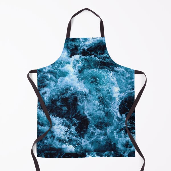 Item preview, dark stormy ocean pattern, Dark Blue Ocean designed and sold by sama-stylish.